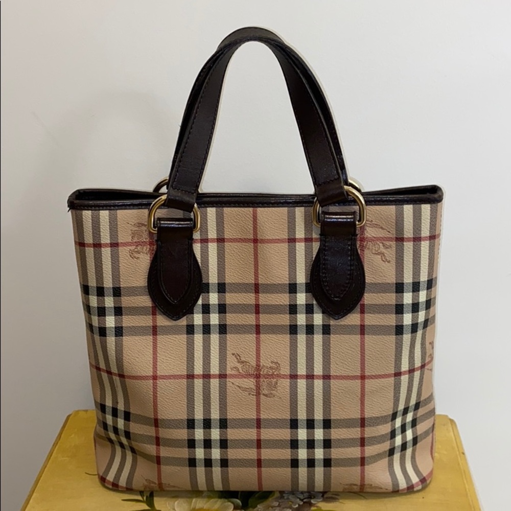 Burberry Plaid Vintage Handbag